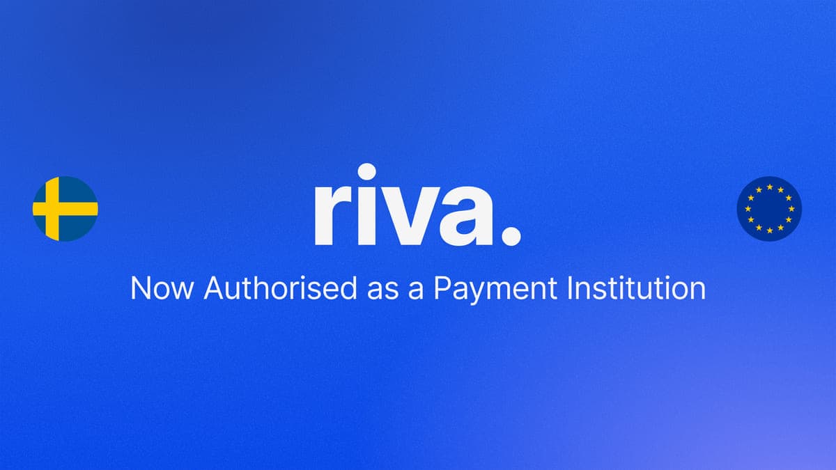 Riva receives Payment Institution license